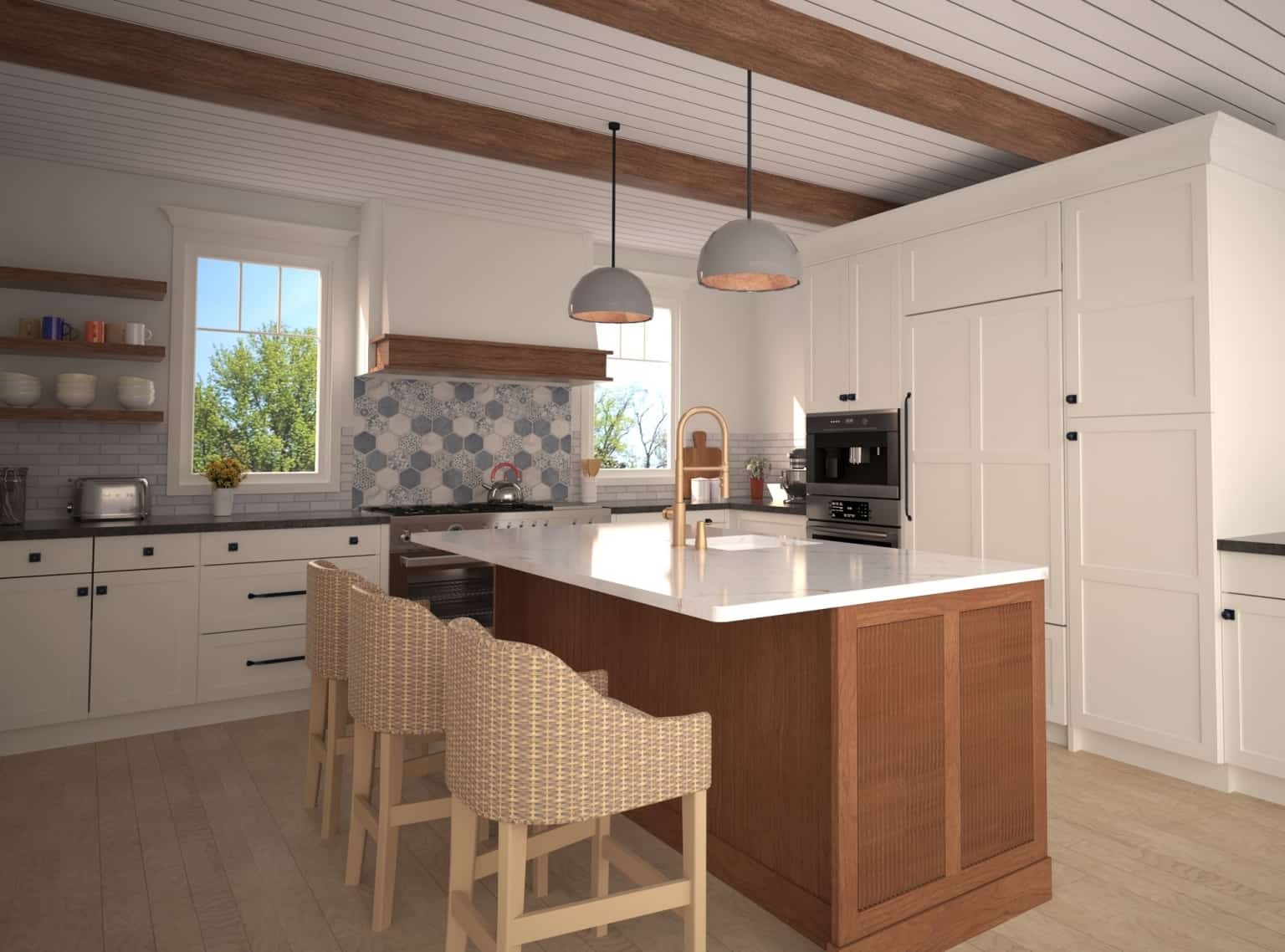 Rendering Software Libraries - Stanisci Design Wood Hoods