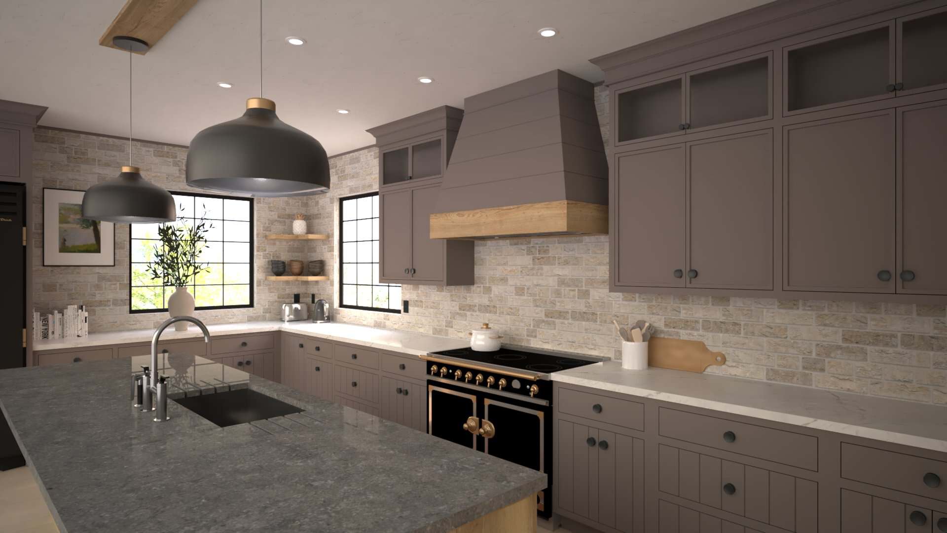 Rendering Software Libraries - Stanisci Design Wood Hoods