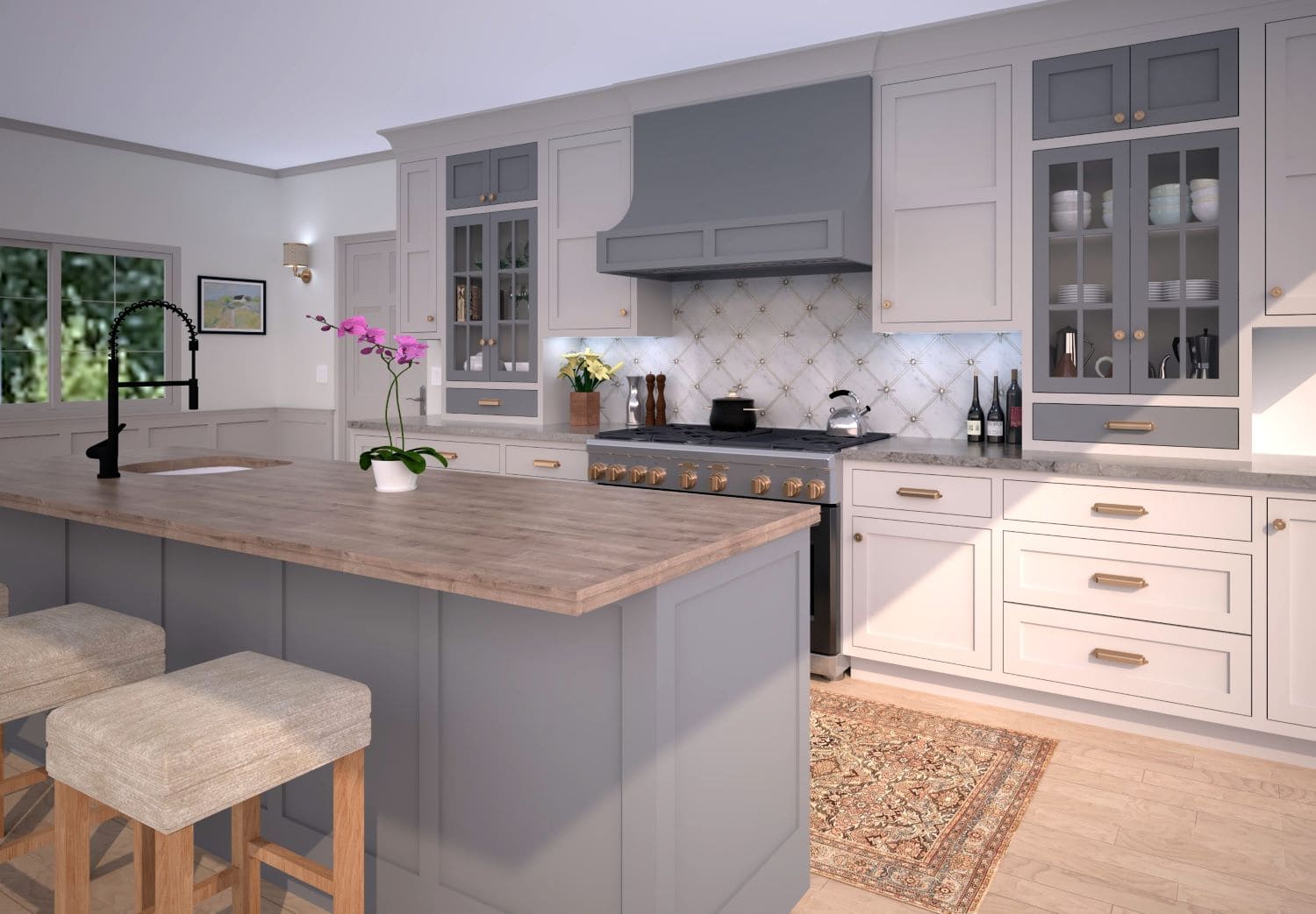 E300 – Series Wood Range Hood - Stanisci Design Wood Hoods