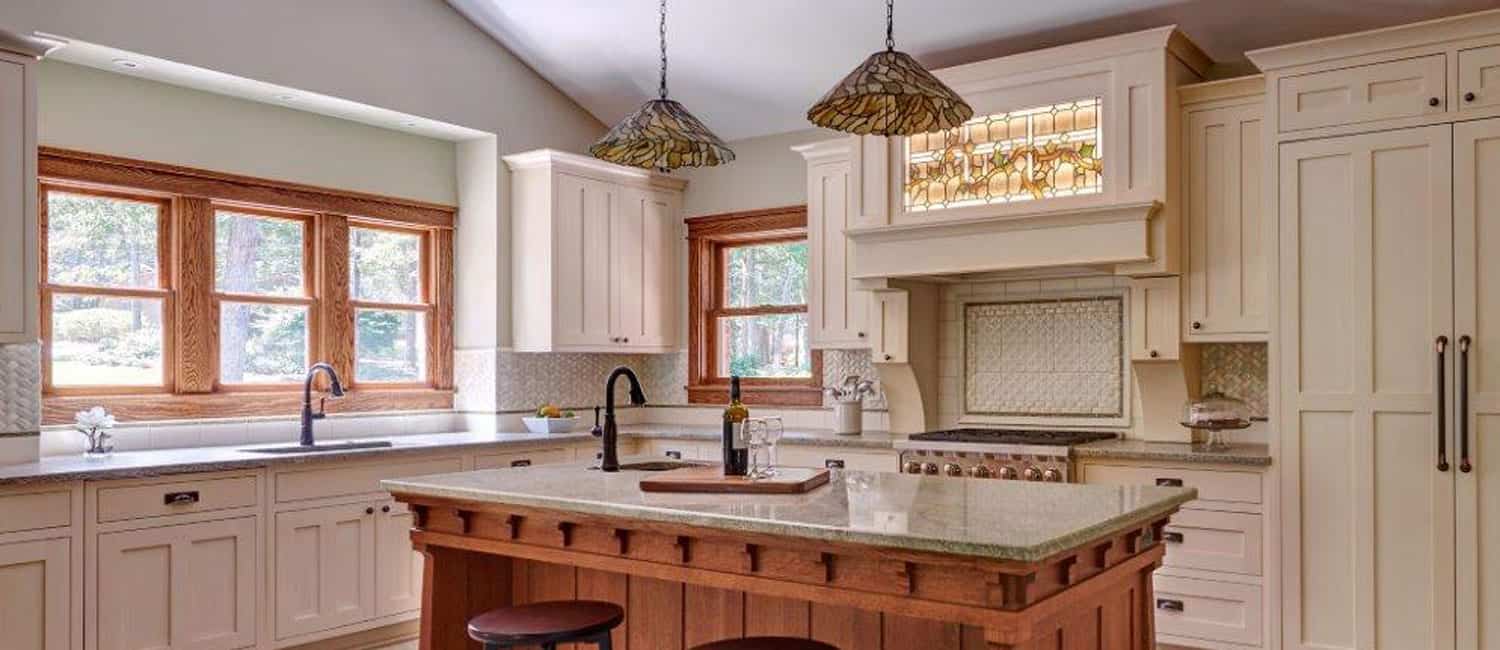 Featured image of post Custom Kitchen Hood Designs : A combination of white painted cabinetry and rustic hickory cabinets create an earthy and bright kitchen.